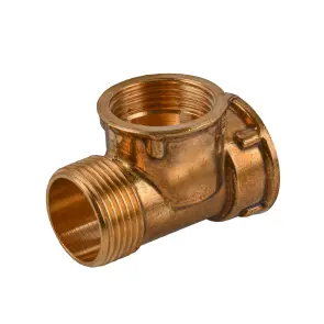 Трійник 3/4″ВВЗ латунний LT444S OPTIMUM №2