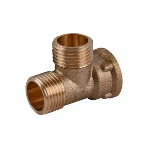 Тройник 1/2″ВНН латунный LT335S OPTIMUM №2