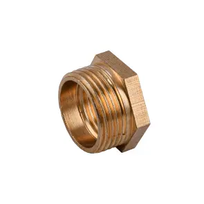 Футорка 3/4″х1/2″НВ латунная LF433S OPTIMUM №2