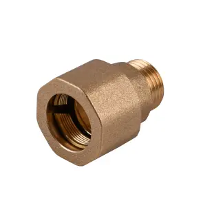 З’єднання зажимне пряме для труби Ø22мм 1/2″З латунне LS332S OPTIMUM №3