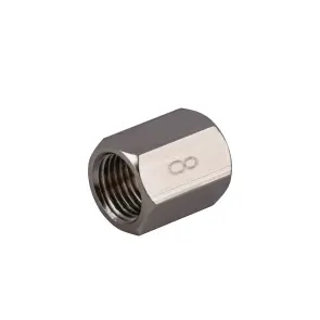 Муфта 1/4″ВВ нікельована восьмигранна NM111O OPTIMUM №2