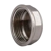 Заглушка 1 1/4″В никелированная под пломбу NC601P OPTIMUM
