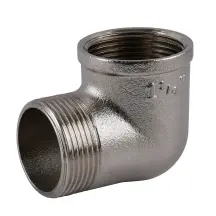 Кутник 1 1/4″ВЗ нікельований NL663S OPTIMUM