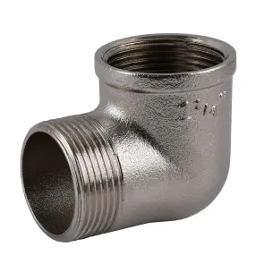 Кутник 1 1/4″ВЗ нікельований NL663S OPTIMUM №1