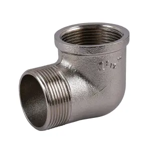 Кутник 1 1/2″ВЗ нікельований NL773S OPTIMUM №1