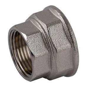 Муфта редукційна 1 1/2″х1″ВВ нікельована восьмигранна NM751O OPTIMUM №2