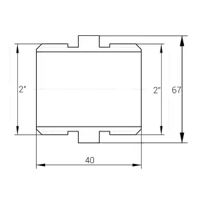 Ниппель 2″НН никелированный NN882S OPTIMUM №2