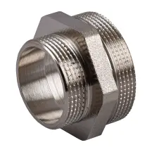 Ніпель редукційний 2″х1 1/2″ЗЗ нікельований NN872S OPTIMUM