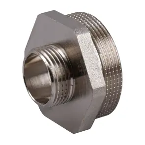 Ніпель редукційний 2″х1″ЗЗ нікельований NN852S OPTIMUM №1