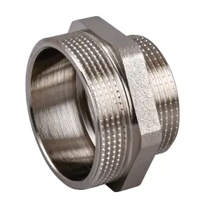 Ніпель редукційний 2″х1 1/2″ЗЗ нікельований NN872S OPTIMUM №3