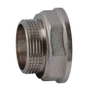 Перехідник редукційний 1 1/2″х1 1/4″ВЗ нікельований восьмигранний NK763O OPTIMUM №1