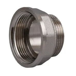 Перехідник редукційний 1 1/2″х1 1/4″ВЗ нікельований восьмигранний NK763O OPTIMUM №3