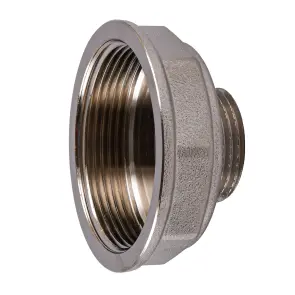 Перехідник редукційний 2″х1″ВЗ нікельований восьмигранний NK853O OPTIMUM №3