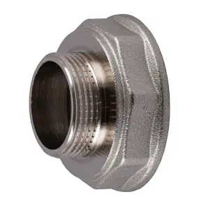 Перехідник редукційний 2″х1 1/4″ВЗ нікельований восьмигранний NK863O OPTIMUM №1