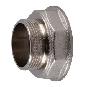 Редукционный переходник 2″х1 1/2″ВН никелированный восьмигранный NK873O OPTIMUM №1