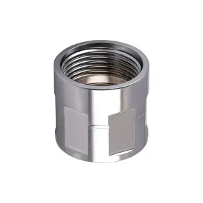 Муфта 3/4″ВВ нержавіюча SM441S OPTIMUM №1