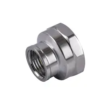 Муфта редукционная 1″х1/2″ВВ нержавеющая SM531S OPTIMUM