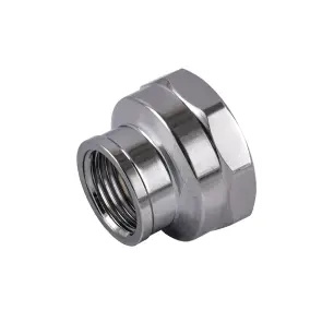 Муфта редукційна 1″х1/2″ВВ нержавіюча SM531S OPTIMUM №1