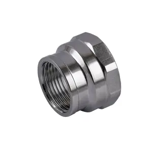 Муфта редукционная 1″х3/4″ВВ нержавеющая SM541S OPTIMUM №1