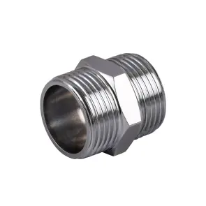 Ніпель 3/4″ЗЗ нержавіючий SN442S OPTIMUM №1