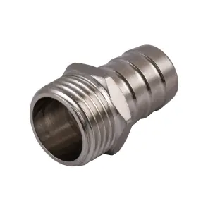 Штуцер 1/2″З 16мм нержавіючий SU3H2S OPTIMUM №1