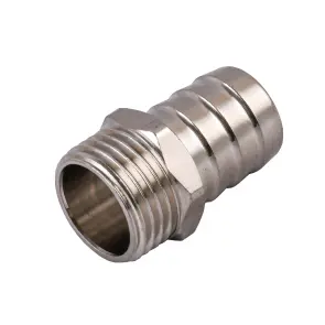 Штуцер 1/2″Н 18мм нержавеющий SU3I2S OPTIMUM №1
