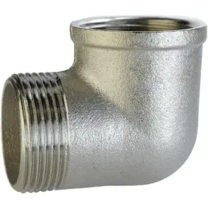 Кутник 1 1/4″ВЗ нікельований А0136А(нк) №1