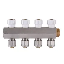 Коллектор APE ITALY 880 L 3/4х16 4-ой с перекрытием