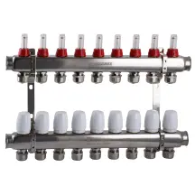 Колектор ISOLTUBEX SPAIN INOX AISI-304 нержавіюча сталь CO-9 (1″х9)