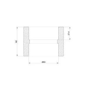 Муфта PPR Thermo Alliance 63 №2