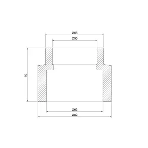 Муфта PPR Thermo Alliance 63х50 №2