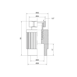 Муфта PPR Thermo Alliance с накидной гайкой 20х1/2" №2
