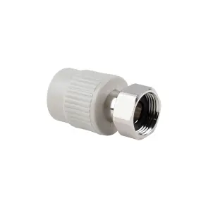 Муфта PPR Thermo Alliance з накидною гайкою 25х3/4" №1