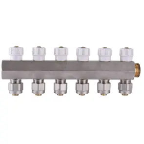 Колектор APE ITALY 7886 L 3/4х16 6-ий з перекриттям №2