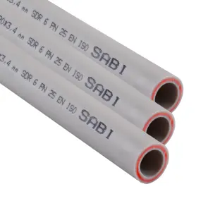Труба Sabi PPR Fiber PIPE ф25*4.2mm PN 25 зі скловолокном №1