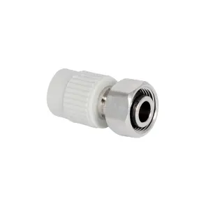 Муфта під Євроконус PPR із накидною гайкою Thermo Alliance 20х3/4" ВР з латунним штоком №1