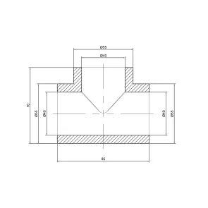 Трійник PPR Thermo Alliance 40 №3