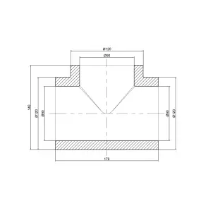 Трійник PPR Thermo Alliance 90 №3