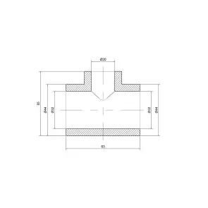 Тройник PPR Thermo Alliance 32х20х32 №3