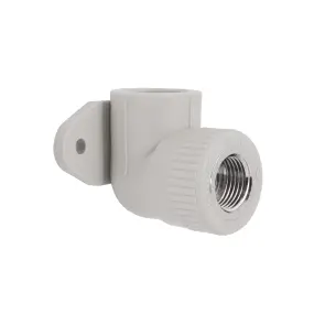 Уголок PPR Blue Ocean настенный с креплением 25х1/2", 90° ВР №1