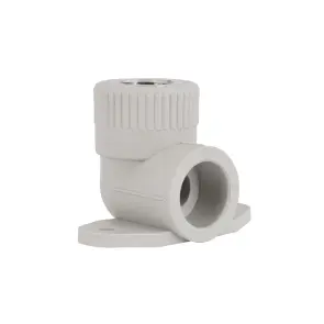 Уголок PPR Blue Ocean настенный с креплением 25х1/2", 90° ВР №2
