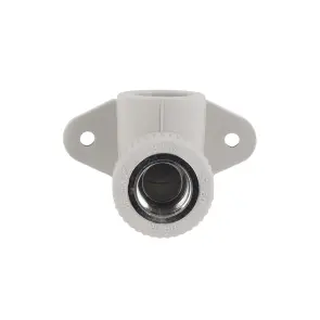 Уголок PPR Blue Ocean настенный с креплением 25х1/2", 90° ВР №3