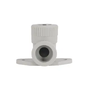 Уголок PPR Blue Ocean настенный с креплением 25х1/2", 90° ВР №4