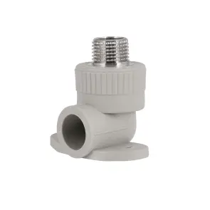 Уголок PPR Blue Ocean настенный с креплением 20х1/2", 90° УР №3