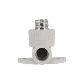 Уголок PPR Blue Ocean настенный с креплением 20х1/2", 90° УР №4