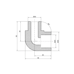 Уголок PPR Thermo Alliance 25, 90° №3