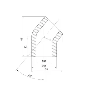 Кутик PPR Thermo Alliance 20, 45° №5