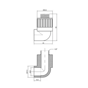 Кутик PPR Thermo Alliance 20х1/2" ЗР №2