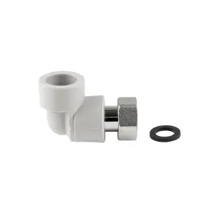 Уголок PPR Thermo Alliance с накидной гайкой 20х1/2" ВР №3