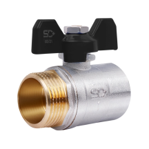 Кран кульовий Thermo Alliance Base 1" ВЗ для води (метелик) SD607W25